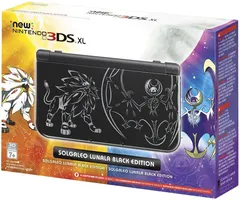 New Nintendo 3DS XL Solgaleo Lunala Black Edition