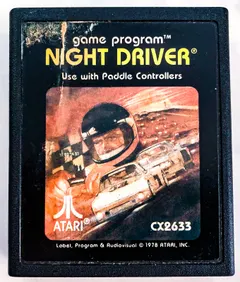 Night Driver — Atari 2600 Price & Value
