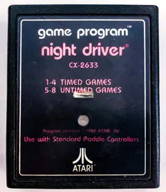 Night Driver [Text Label] — Atari 2600 Price & Value