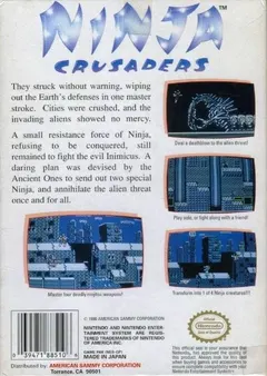 Ninja Crusaders — NES Price & Value