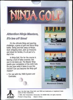 Ninja Golf — Atari 7800 Price & Value