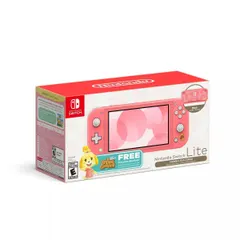 Nintendo Switch Lite  [Animal Crossing: New Horizons Isabelle's Aloha Edition]
