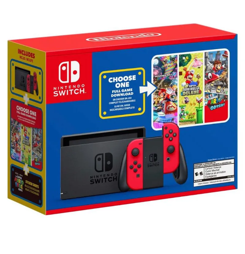 Nintendo Switch Mario Choose One Bundle — Nintendo Switch Price & Value