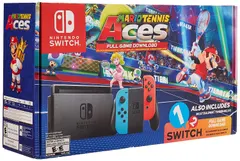 Nintendo Switch Mario Tennis Aces Bundle