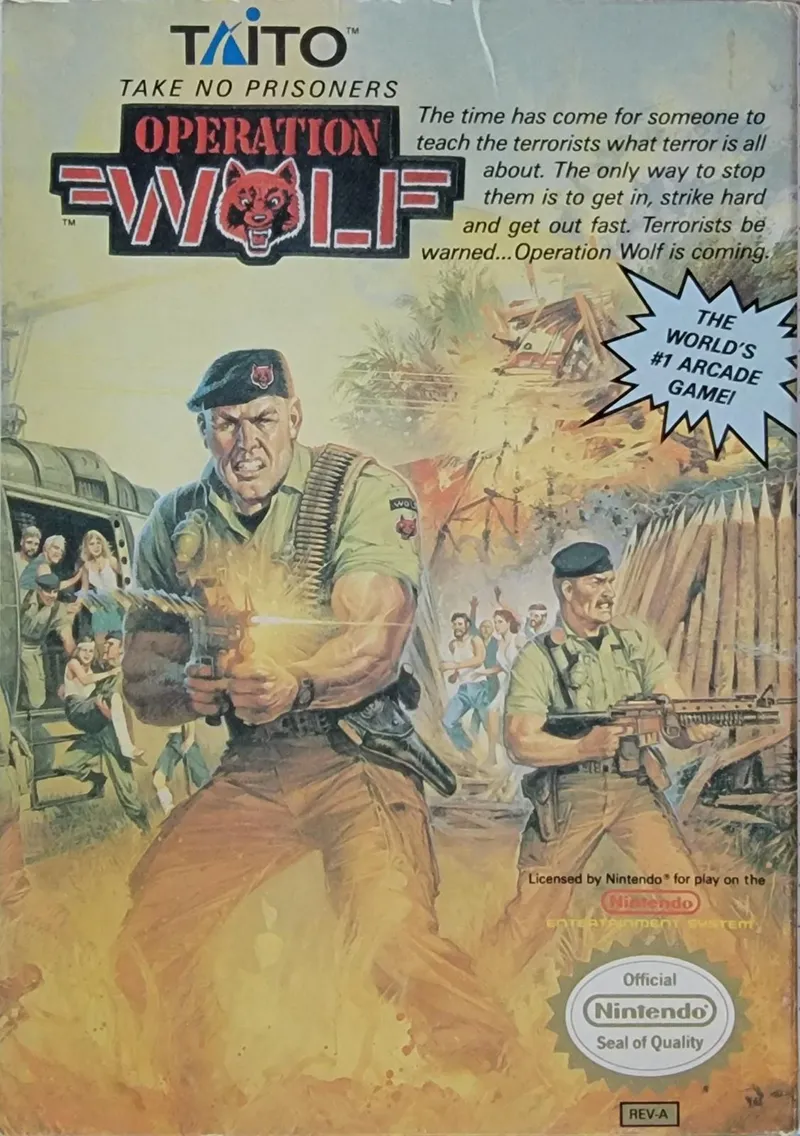 Operation Wolf — NES Price & Value