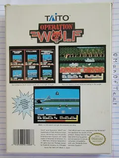 Operation Wolf — NES Price & Value