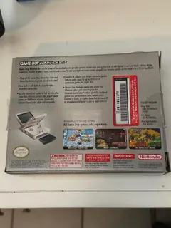 Pearl White Gameboy Advance SP — Game Boy Advance Price & Value