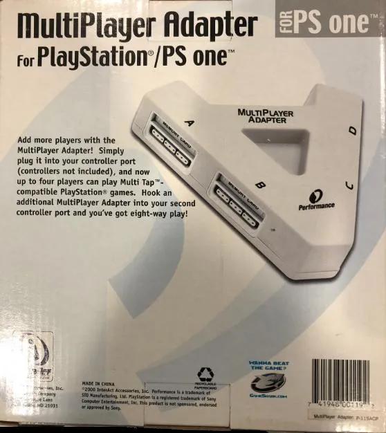 Performance MultiPlayer Adapter — PlayStation Price & Value