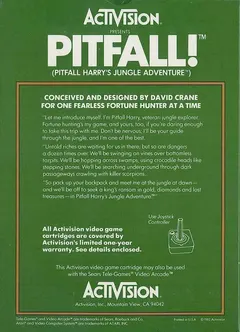 Pitfall — Atari 2600 Price & Value