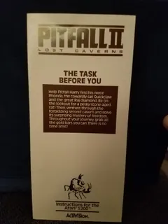 Pitfall II: Lost Caverns — Atari 5200 Price & Value