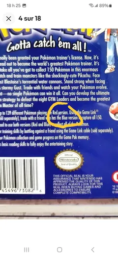 Pokemon Blue [First Print] — Game Boy Price & Value
