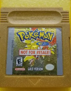 Pokemon Gold [Not For Resale]