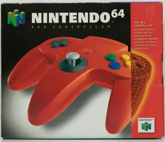 Red Controller — Nintendo 64 Price & Value