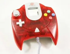 Red Sega Dreamcast Controller