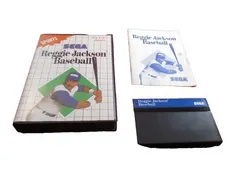 Reggie Jackson Baseball [Blue Label] — Sega Master System Price & Value