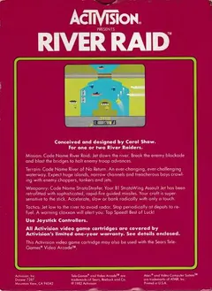 River Raid — Atari 2600 Price & Value