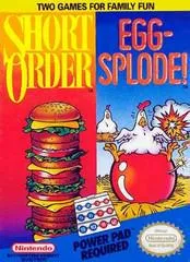 Short Order/Eggsplode — NES Price & Value