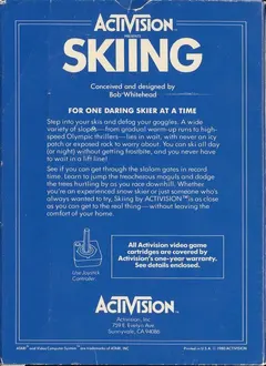 Skiing — Atari 2600 Price & Value