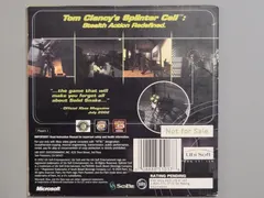 Splinter Cell [Demo Disc] — Xbox Price & Value