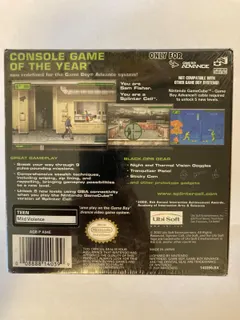 Splinter Cell — Game Boy Advance Price & Value
