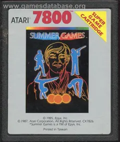 Summer Games — Atari 7800 Price & Value