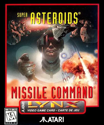 Super Asteroids & Missile Command — Atari Lynx Price & Value