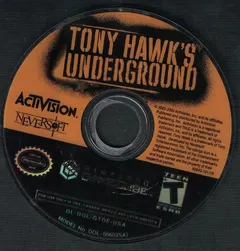 Tony Hawk Underground — GameCube Price & Value
