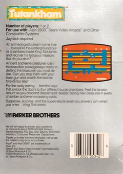 Tutankham — Atari 2600 Price & Value