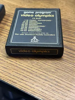 Video Olympics [Text # Side Label] — Atari 2600 Price & Value