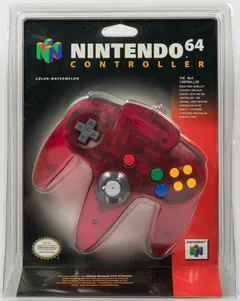 Watermelon Red Controller — Nintendo 64 Price & Value