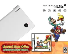 White Nintendo DSi [Mario & Luigi Bundle]