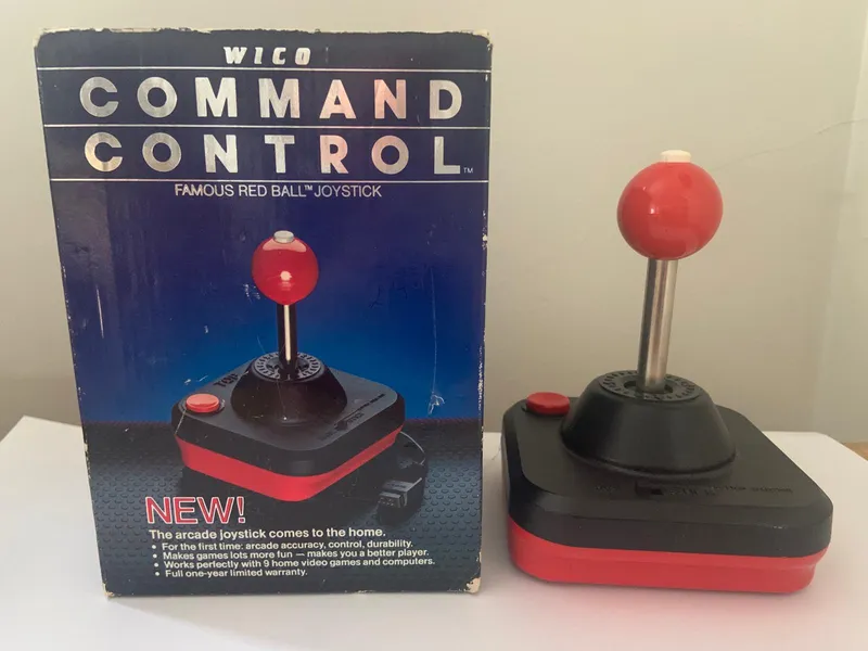 Wico Command Control Red Ball — Atari 2600 Price & Value