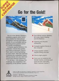 Winter Games — Atari 7800 Price & Value
