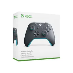 Xbox One Grey & Blue Controller