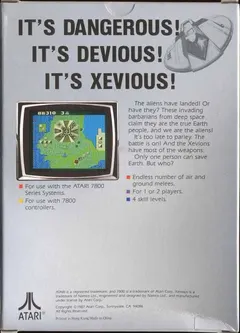 Xevious — Atari 7800 Price & Value
