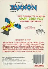 Zaxxon — Atari 2600 Price & Value