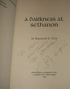 A Darkness at Sethanon by Raymond E. Feist
