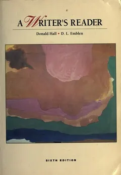A Writer's reader by Donald Hall