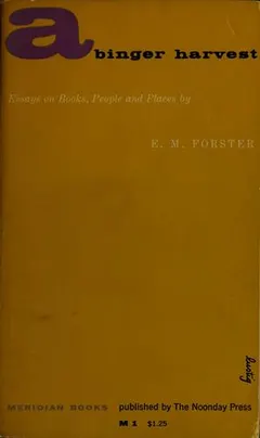 Abinger harvest by E. M. Forster
