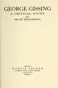 Account rendered by E. F. Benson