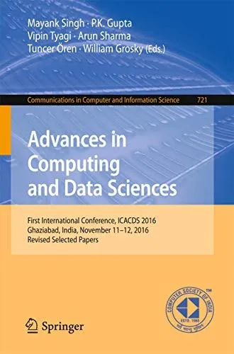 Advances in Computing and Data Sciences
