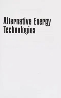 Alternative Energy Technologies by Gavin Buxton