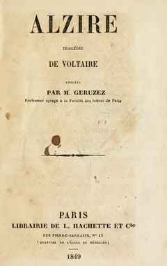 Alzire by Voltaire
