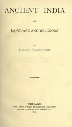 Ancient India by Hermann Oldenberg