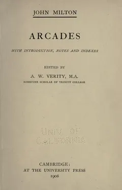 Arcades by John Milton