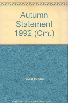 Autumn statement by HM Treasury