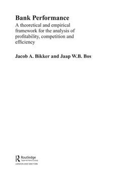 Bank Performance by Jacob Bikker