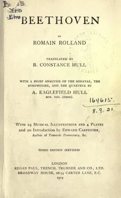 Beethoven by Romain Rolland