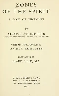 Blå bok by August Strindberg