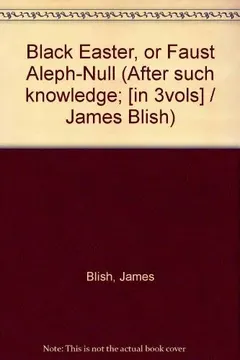 Black Easter by James Blish